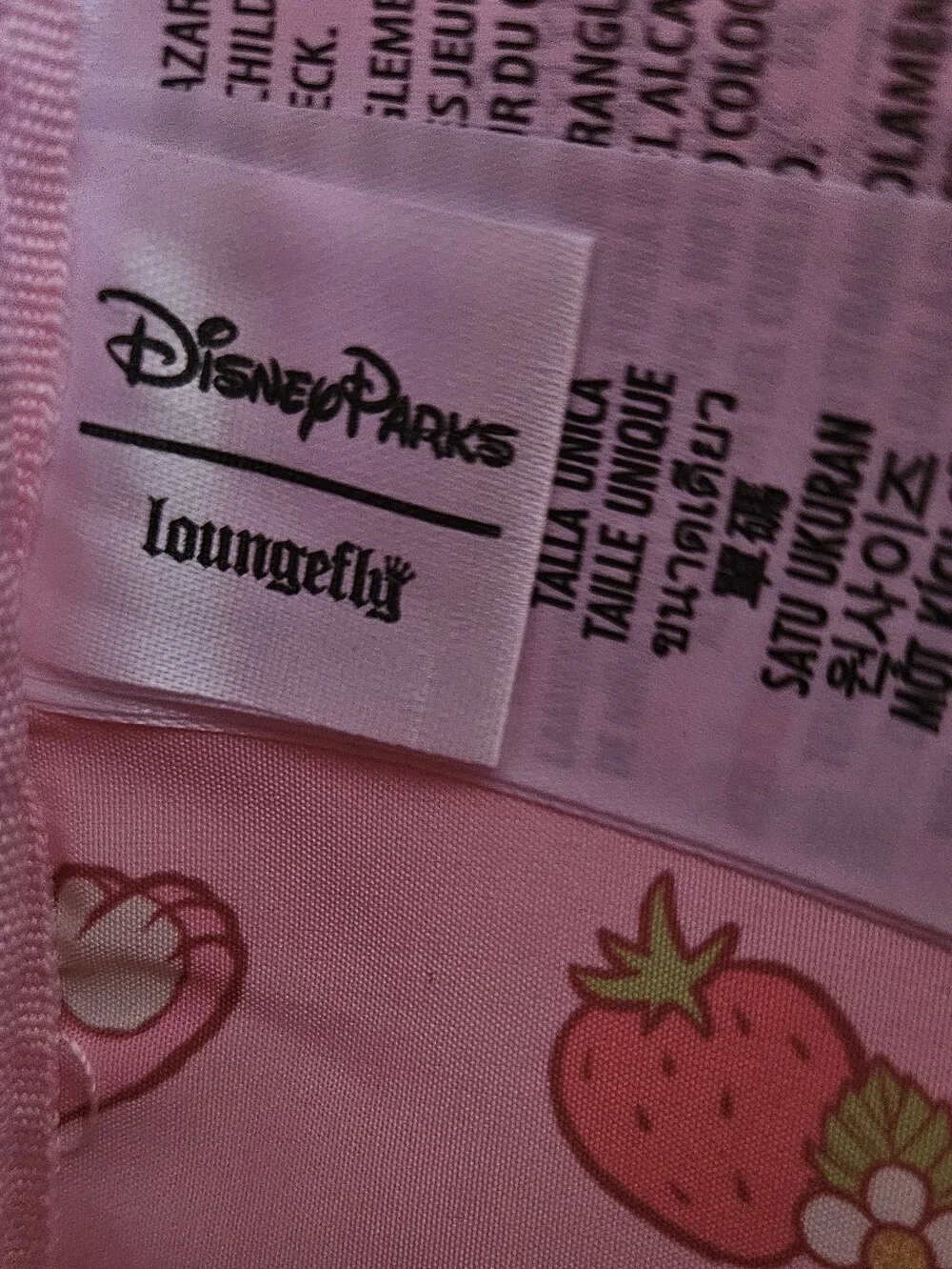 Disney Parks Loungefly Toy Story Lotso Pastel Corduroy Mini Backpack Scented New